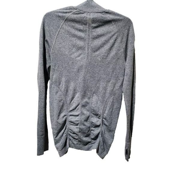Athleta Women's 1/4 Zip Jacket Grey Lightweight Womens Small - Picture 5 of 7